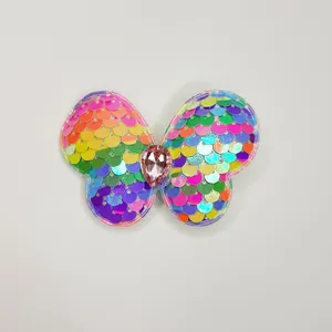 گیره مو زنانه مدل انبری پولکی