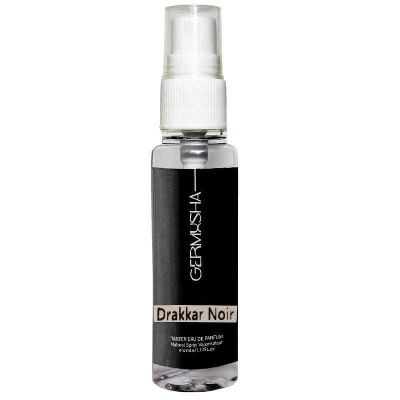 عطر جیبی مردانه گرموشا مدل دراکار نویر با رایحه گرم حجم 32 میلی‌لیتر