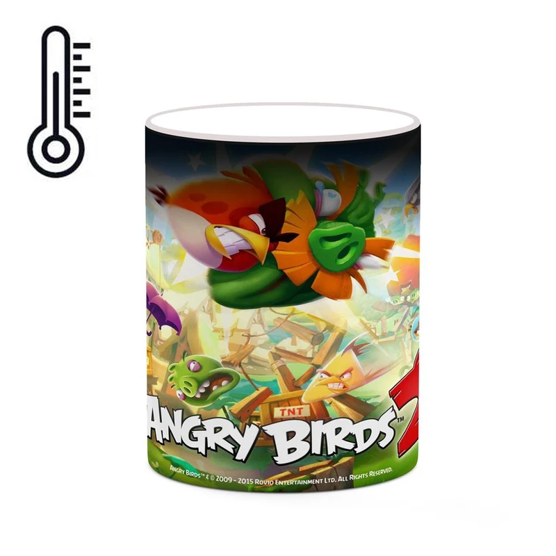 ماگ حرارتی کاکتی مدل بازی پرندگان خشمگین Angry Birds کد mgh27469