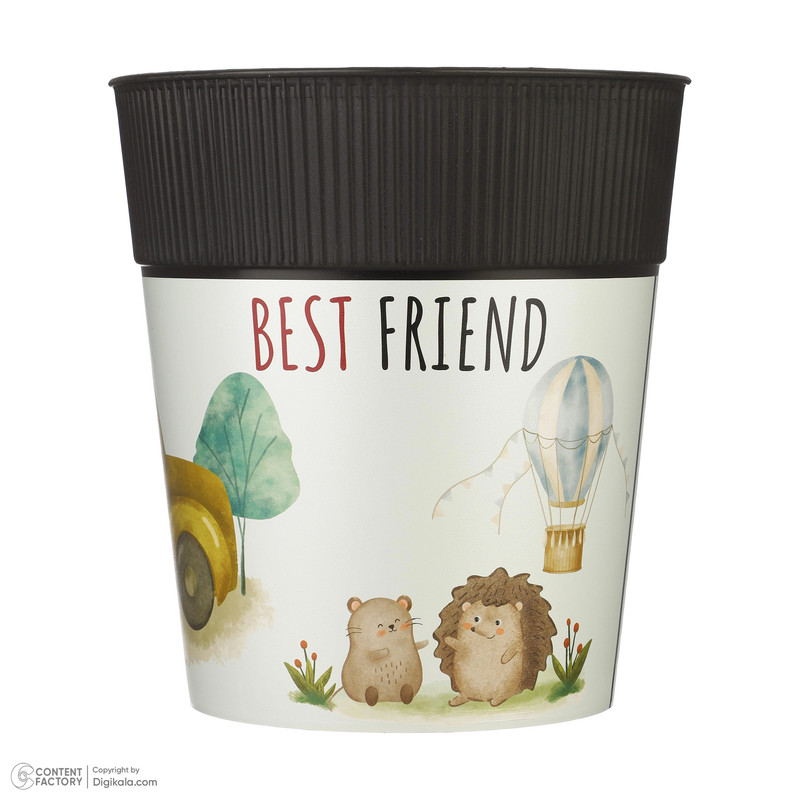 سطل زباله فرش کیپس طرح زرافه کد 003