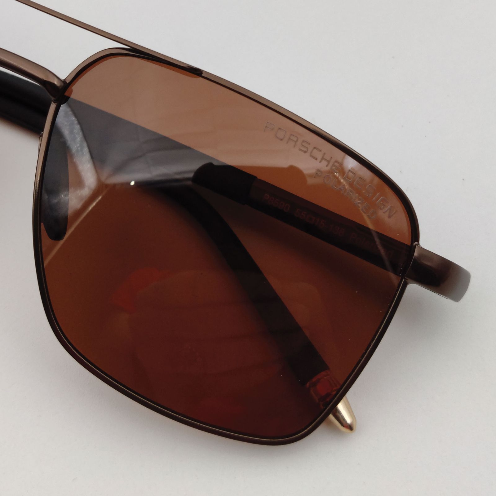 عینک آفتابی خلبانی پلاریزه مدل P8590 - - 11