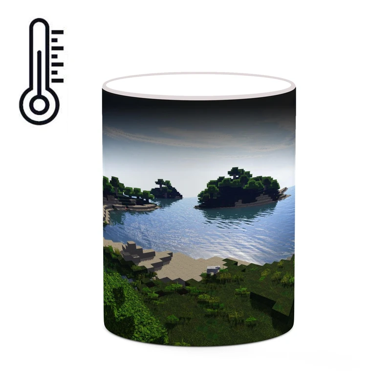 ماگ حرارتی کاکتی طرح ماینکرافت minecraft مدل mgh41582