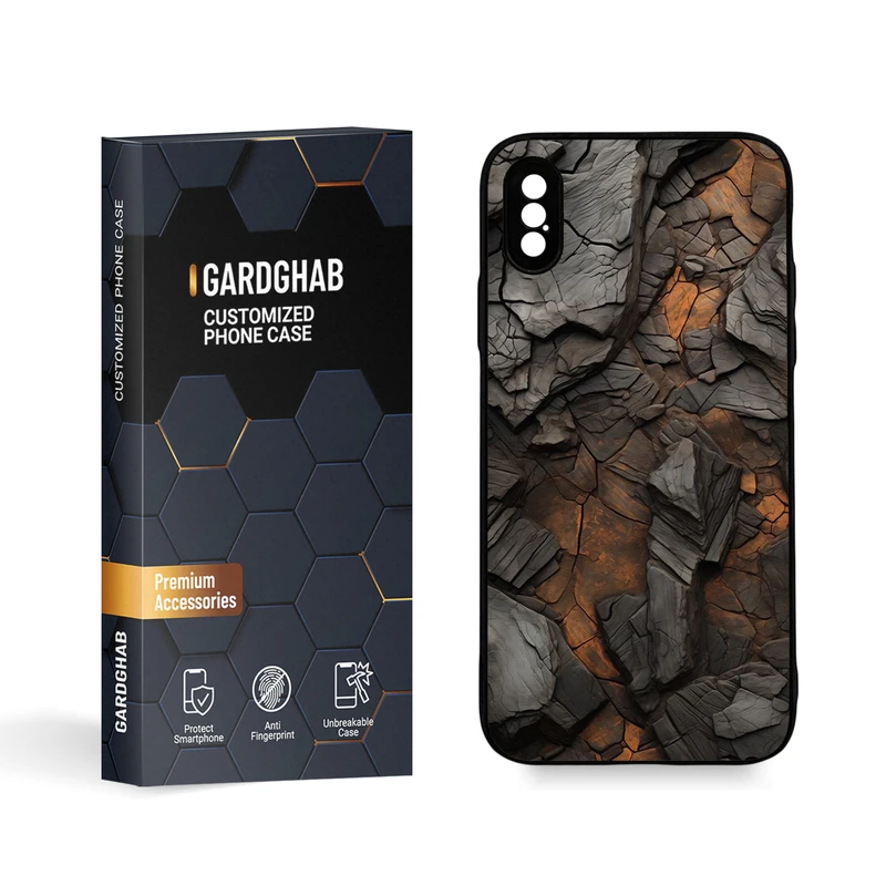 کاور گارد قاب مدل ساده مناسب برای گوشی موبایل اپل  iPhone X / XS