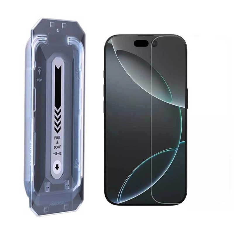 محافظ صفحه نمایش نیلکین مدل H Plus Pro مناسب برای گوشی موبایل اپل iPhone 17 Pro /17 /16 Pro به همراه کیت نصب آسان