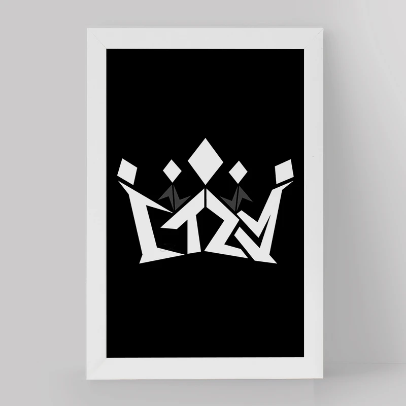 تابلو خندالو مدل گروه ایتزی ITZY کد 20236