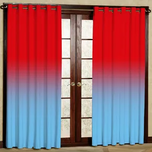 پرده مدل سایه روشن مخمل پانچی کد 1995a سایز 200x140 سانتی متر