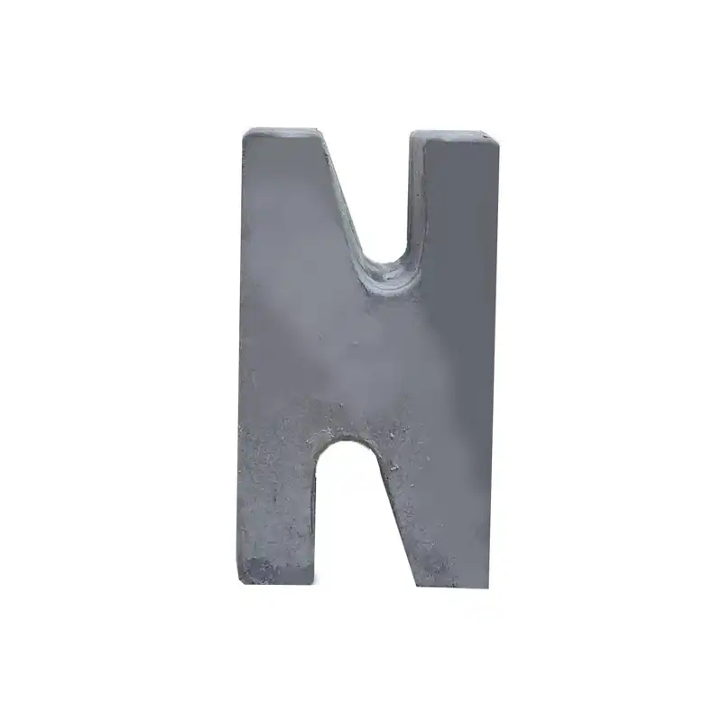 دکوری مدل بتنی طرح حرف n