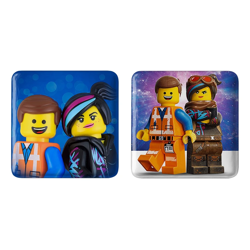 مگنت خندالو مدل انیمیشن LEGO کد 37713767 مجموعه 2 عددی