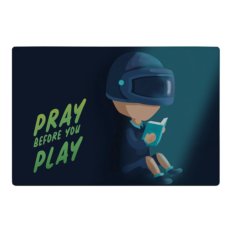 ماوس پد مخصوص بازی زیگ زاگ طرح پابجی کد 4086