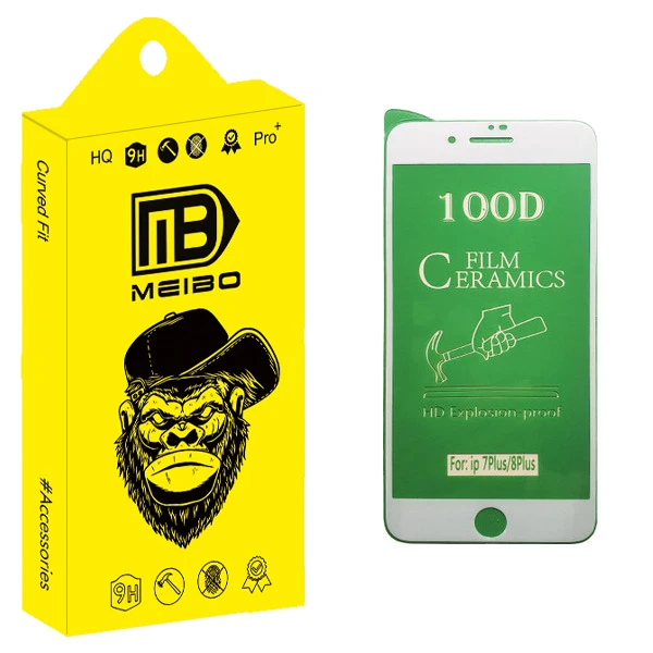 محافظ صفحه نمایش سرامیکی میبو مدل +MHD مناسب برای گوشی موبایل اپل iPhone 8 Plus