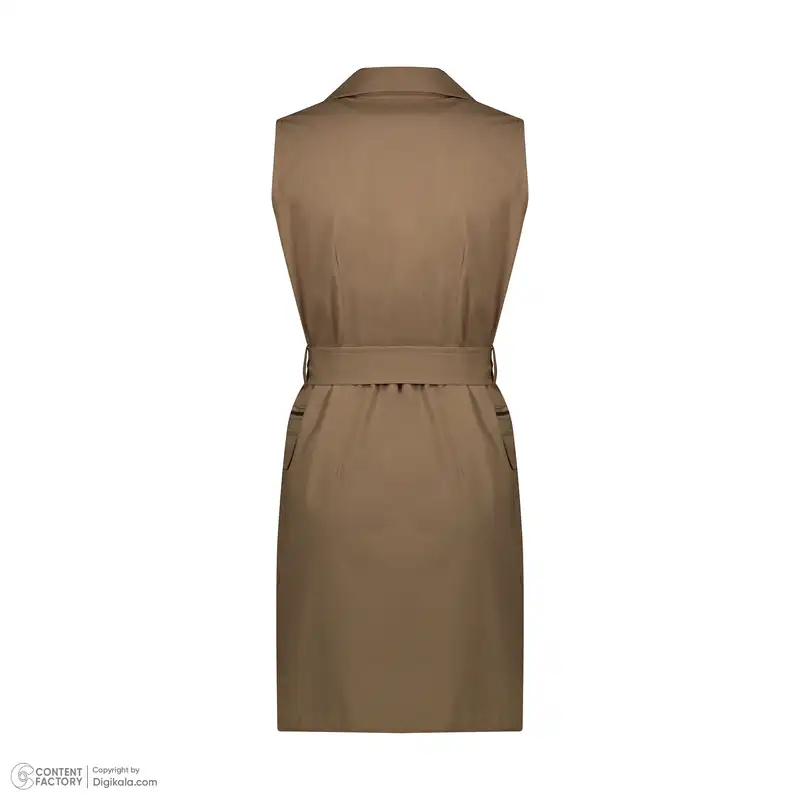 پیراهن زنانه نیو نیل مدل a50231 رنگ قهوه ای