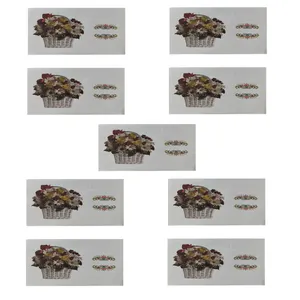 پاکت پول مدل گل گلی 05 کد 007 بسته 9 عددی