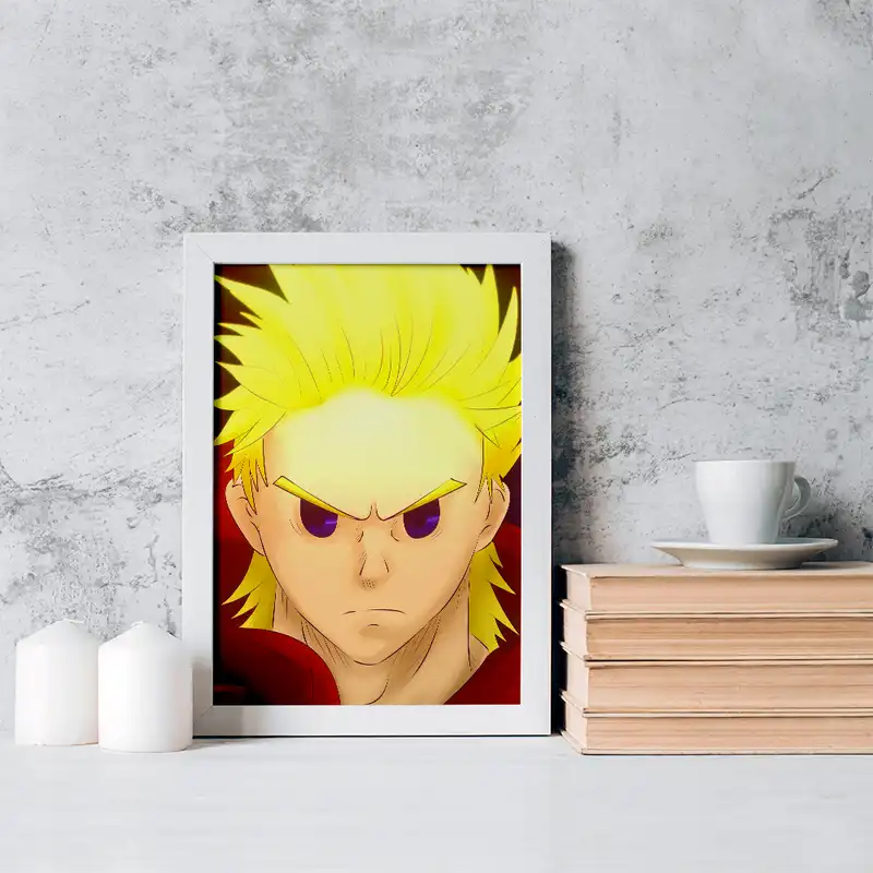 تابلو خندالو مدل میریو انیمه آکادمی قهرمان من کد 16134