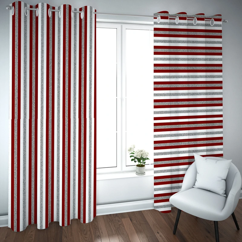 پرده مدل چاپی هازان سایز 300×150 سانتی متر 