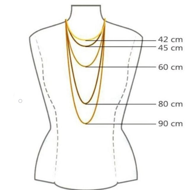 زنجیر نقره زنانه مدل MD-03