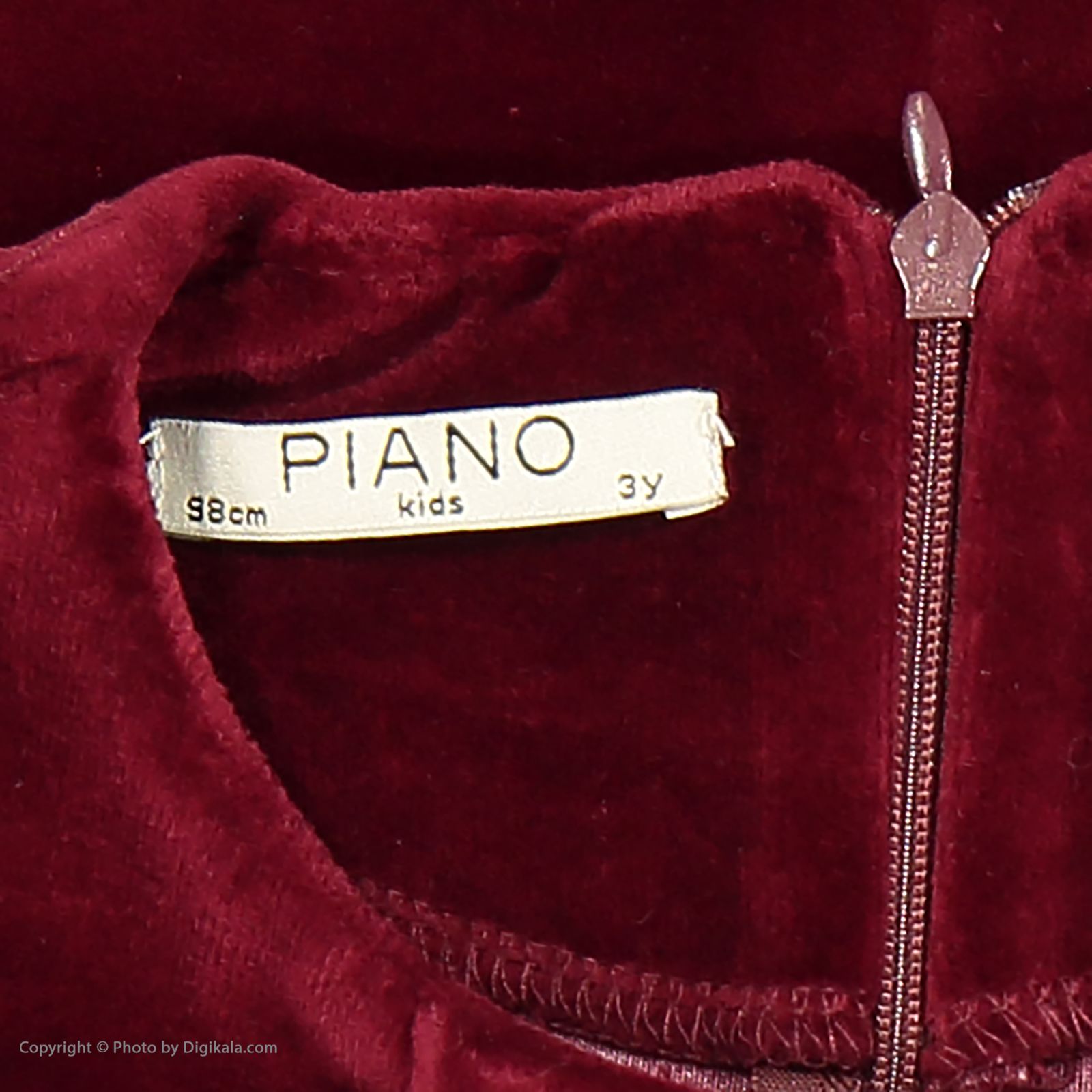 پیراهن دخترانه پیانو مدل 1693-70 -  - 5