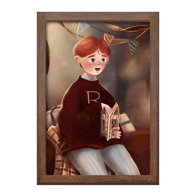 تابلو خندالو طرح ویزلی هری پاتر (Harry Potter) کد F8209