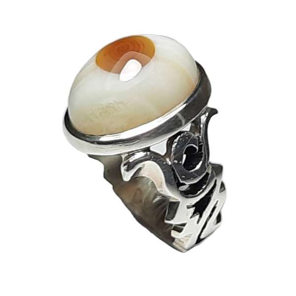 انگشتر نقره مردانه مدل باباقوری انگشتر نقره مردانه مدل باباقوری