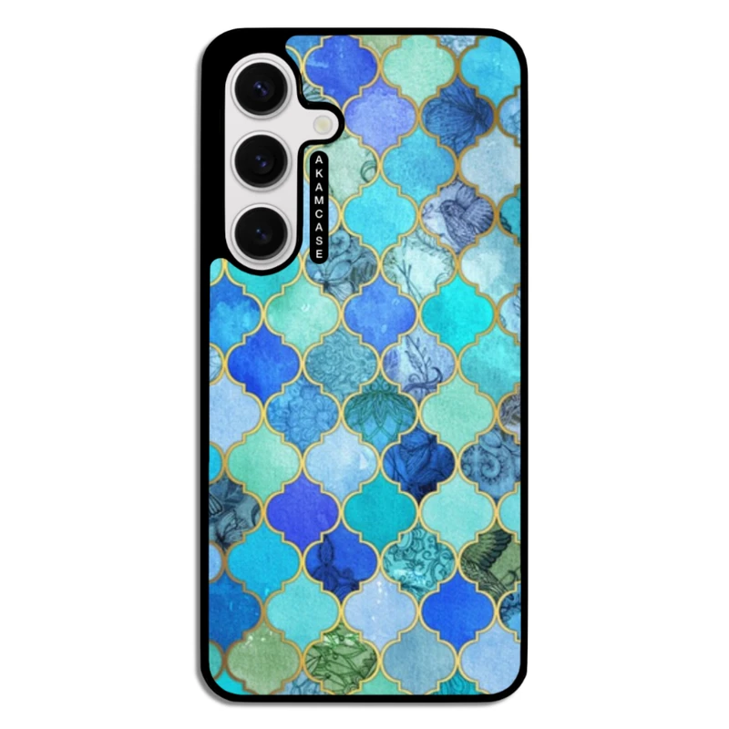 کاور آکام مدل AMC-WSGS24-MOSAIC-21 مناسب برای گوشی موبایل سامسونگ Galaxy S24