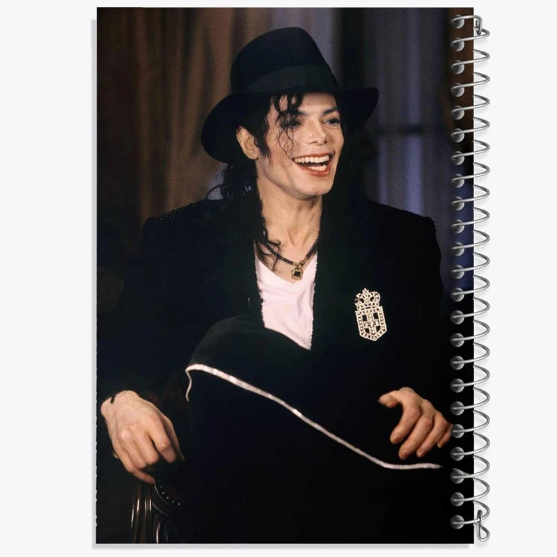 دفتر مشق 50 برگ خندالو مدل مایکل جکسون Michael Jackson کد 19231