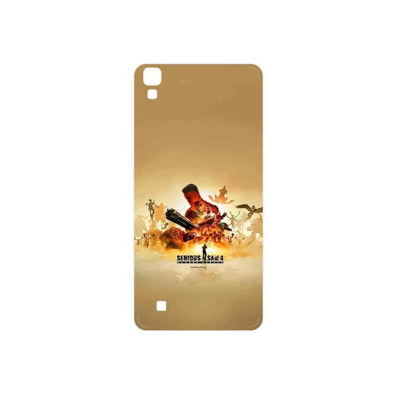 برچسب پوششی ماهوت مدل Serious Sam Game Series مناسب برای گوشی موبایل ال جی X Power