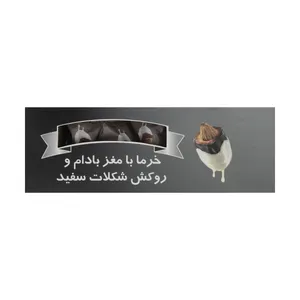 خرما با مغز بادام و روکش شکلات سفید شیگوار - 70 گرم 