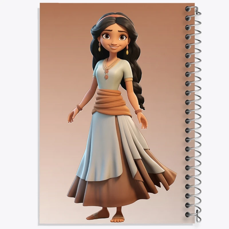 دفتر نت موسیقی 50 برگ خندالو مدل دخترانه کد F2653