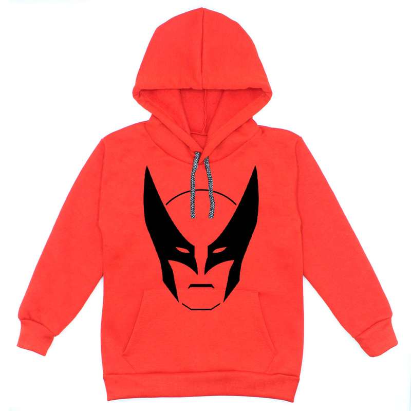 هودی پسرانه مدل بت من A62 رنگ قرمز