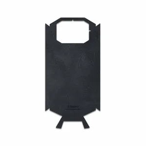 MAHOOT Graphite Buffalo Leather Cover Sticker for Doogee S70