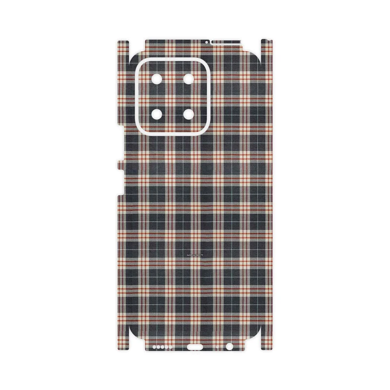 برچسب پوششی ماهوت مدل Fabric Texture 5-FullSkin مناسب برای گوشی موبایل آنر X5b Plus
