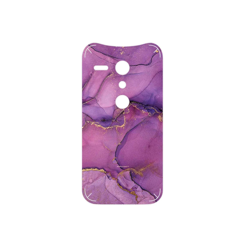برچسب پوششی ماهوت مدل Purple Marble مناسب برای گوشی موبایل موتورولا Moto G