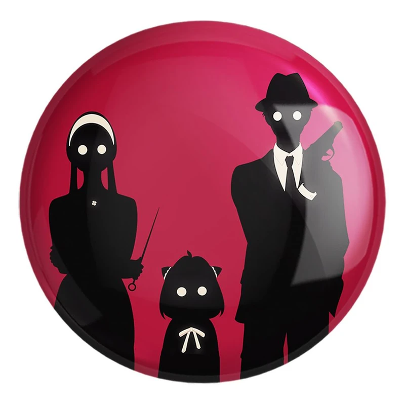 پیکسل خندالو طرح خانواده فورجر انیمه اسپای ایکس فمیلی Spy x Family کد 24191 مدل بزرگ