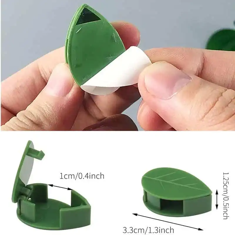 گیره مدل پتوس برگی P-25 بسته 25 عددی