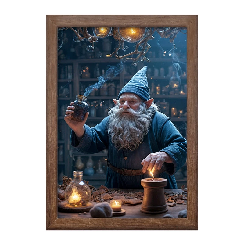 تابلو خندالو طرح جادوگر کد F407