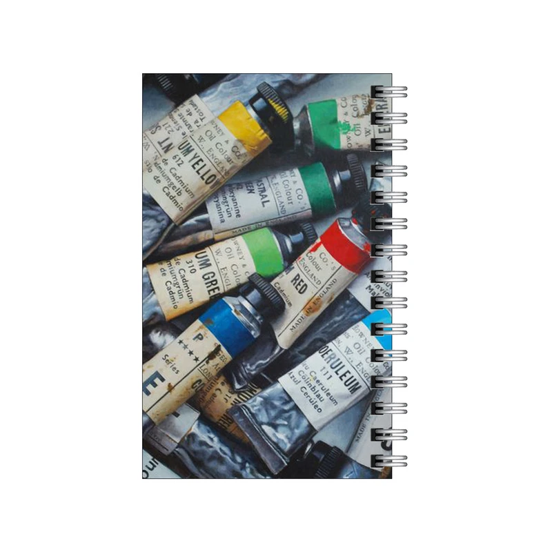 دفترچه یادداشت مدل to do list طرح رنگ روغن  کد 1570865