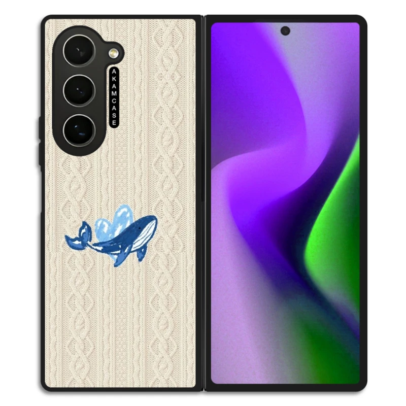 کاور آکام مدل AMC-WSGZFOLD6-TRICOT-9 مناسب برای گوشی موبایل سامسونگ Galaxy Z Fold 6