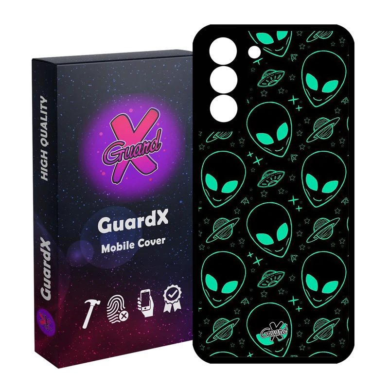 کاور گارد ایکس طرح Alien مدل Glass10200 مناسب برای گوشی موبایل سامسونگ Galaxy S21 FE