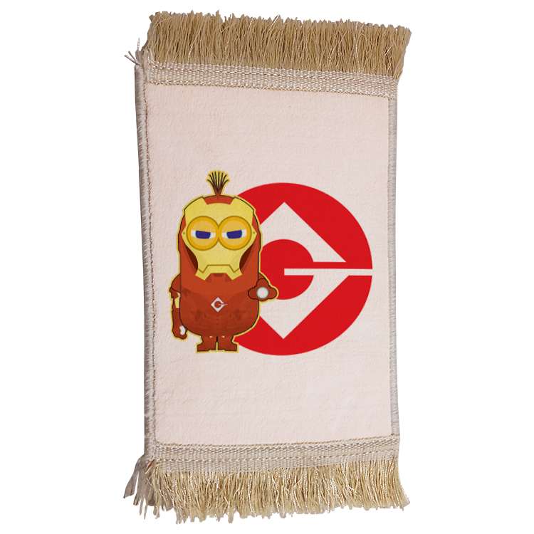 فرش ماشینی دیوارکوب مدل مینیون کد 84