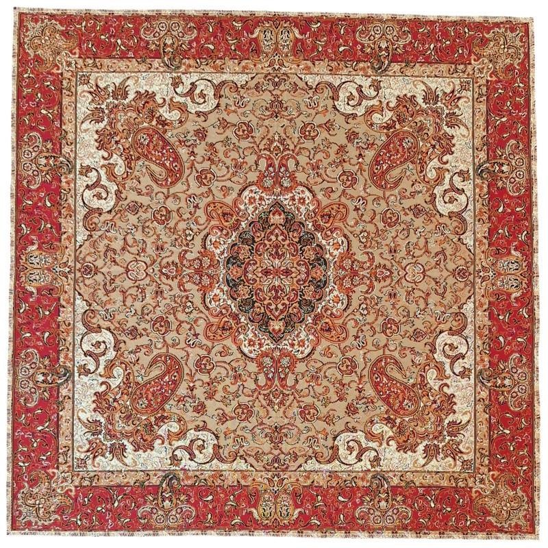 رومیزی ترمه مدل دیوارکوب کد TRTAB28
