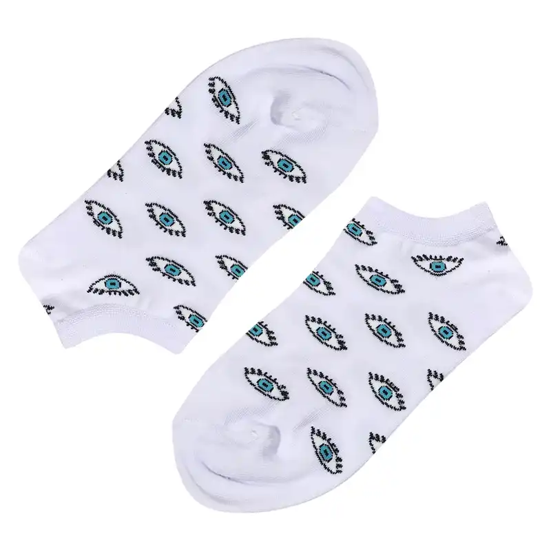 جوراب زنانه مدل چشم نظر