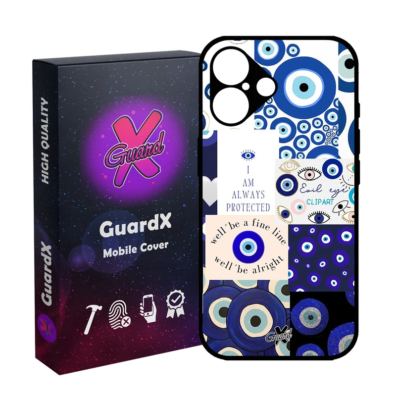 کاور گارد ایکس طرح چشم نظر مدل 10430 مناسب برای گوشی موبایل اپل iPhone 16