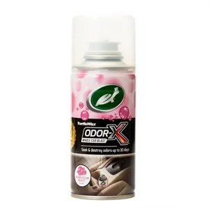 اسپری آنتی باکتریال دریچه کولر ترتل واکس مدل ODOR-X آدامس بادکنکی حجم 100میلی لیتر