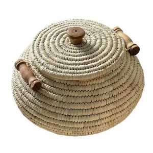 سطل حصیری مدل خمره ای کد 10
