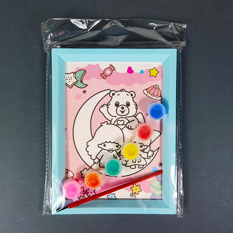 بسته رنگ آمیزی مدل ماه مجموعه 8 عددی