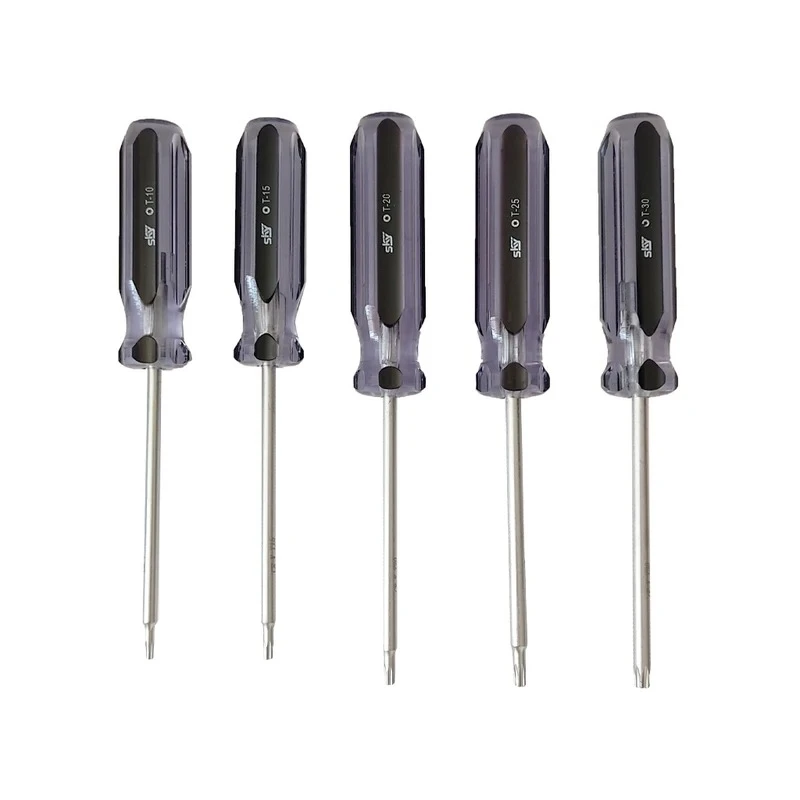 پیچ گوشتی اسکای مدل ستاره ای کد AJ-SKY-STSD-7150 مجموعه 5 عددی