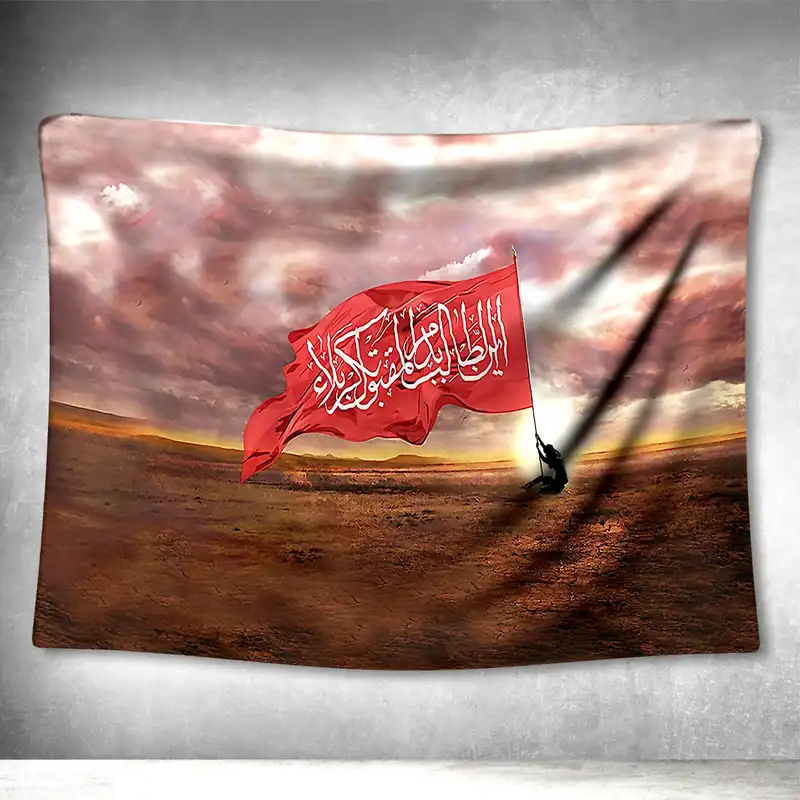 پرچم مدل محرم امام حسین کد 1637