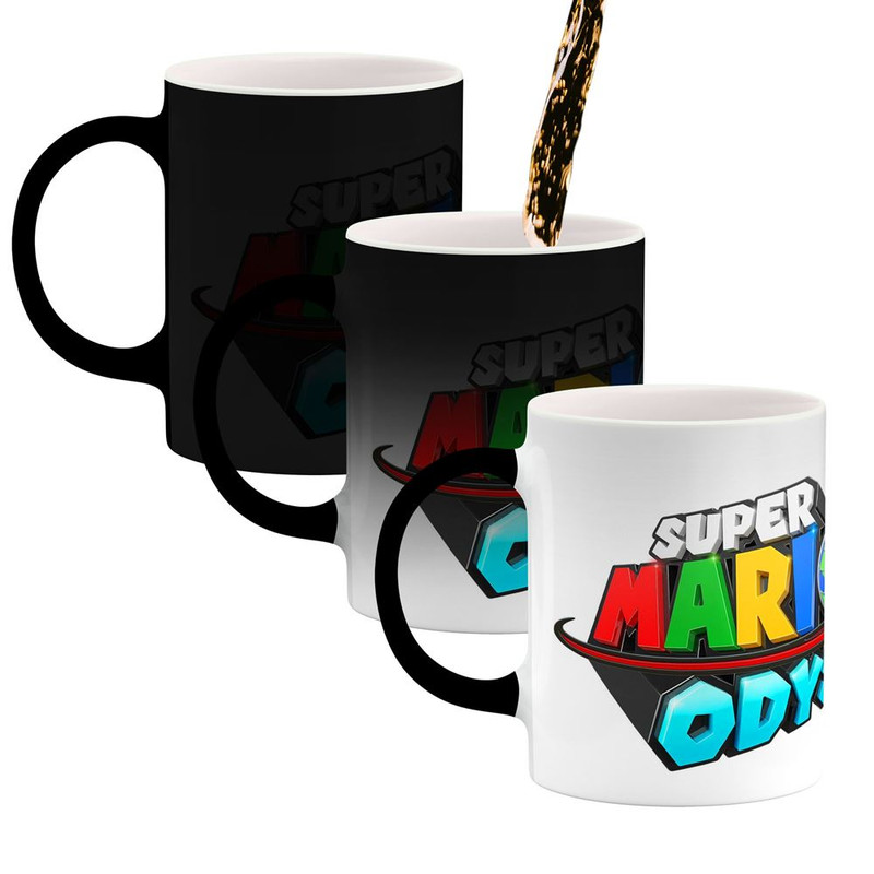 ماگ حرارتی کاکتی مدل بازی سوپر ماریو Super Mario Odyssey کد mgh30607