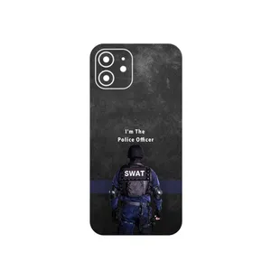 MAHOOT Police Officer Cover Sticker for Apple iPhone 12
