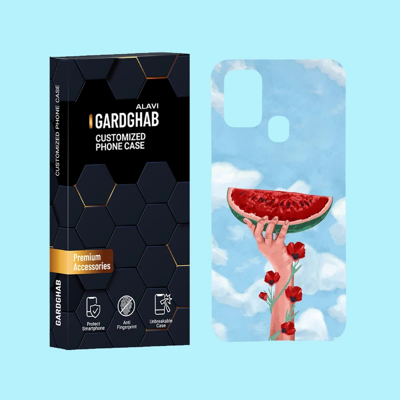 کاور گارد قاب علوی مدل هنری مناسب برای گوشی موبایل سامسونگ Galaxy M31