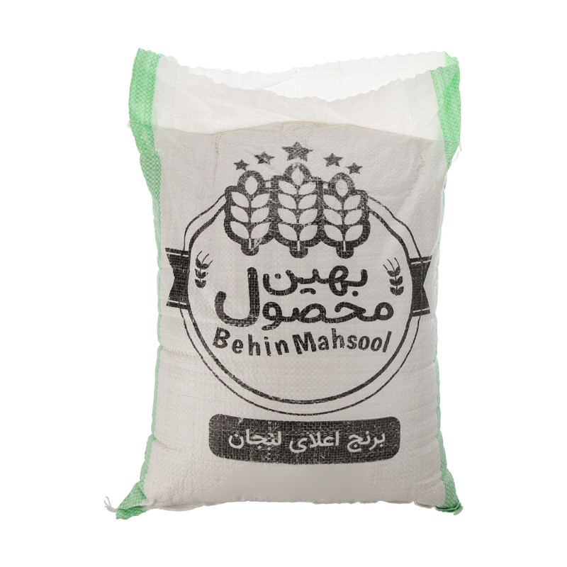 برنج ایرانی لنجان بهین محصول - 10 کیلوگرم